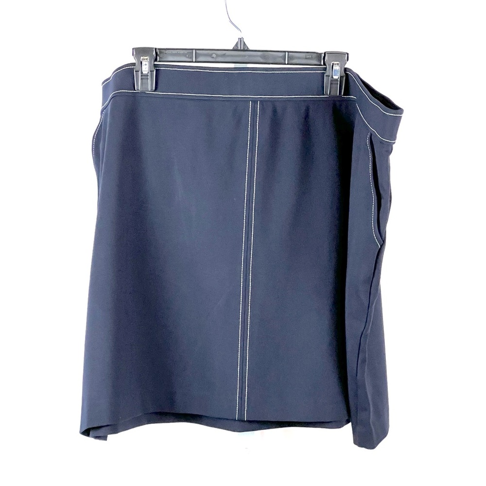 Loft Plus Navy “Nautical” Straight Skirt 26 845